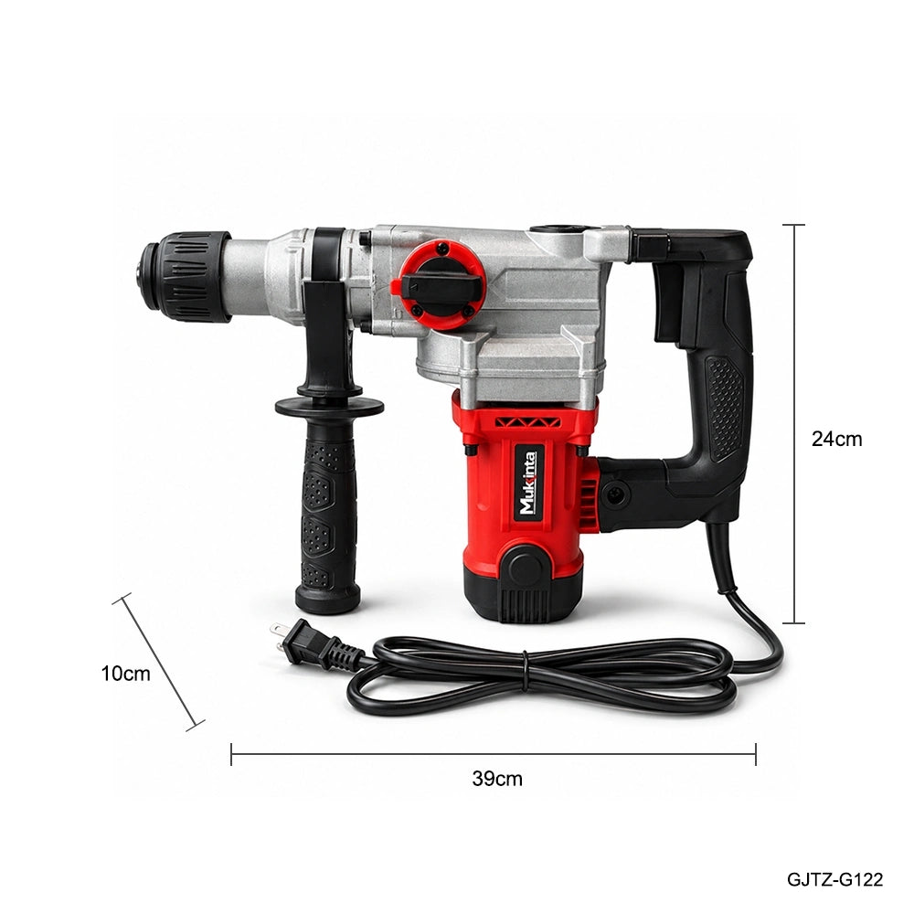 Mukinta Rotomartillo y Martillo Demoledor 2 en 1 JMT-1051 1200W 4.5J 110V