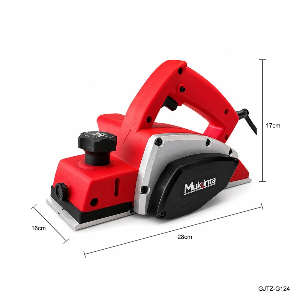 Cepillo Eléctrico Mukinta 600W 110V para Madera | GJTZ-G124