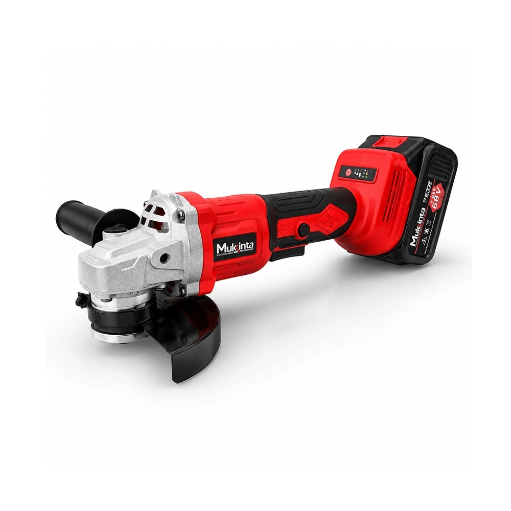 Amoladora Angular Inalámbrica Mukinta 48V de 125 mm con 2 Baterías | GJTZ-G127